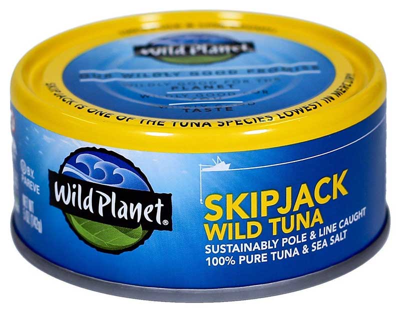 canned Skipjack tuna