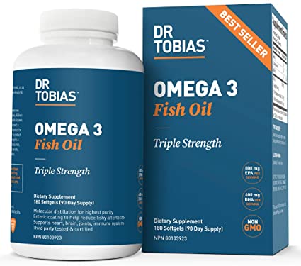 Tobias Omega 3 Fish Oil Triple 