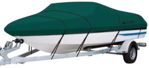 Leader Accessories Solution Dyed Waterproof Trailerable Runabout Boat Cover